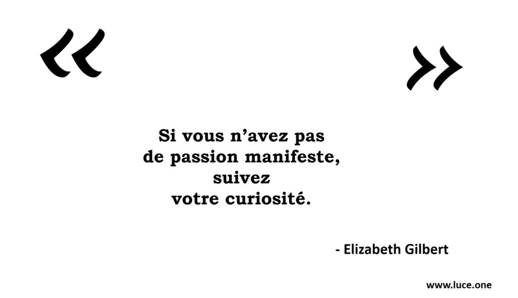 Suivez votre curiosité - Elizabeth Gilbert